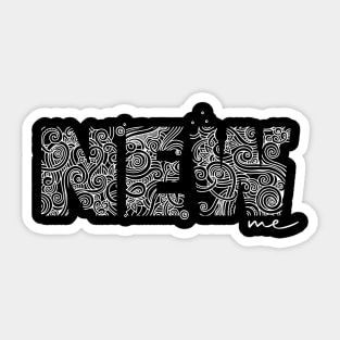 New me Sticker